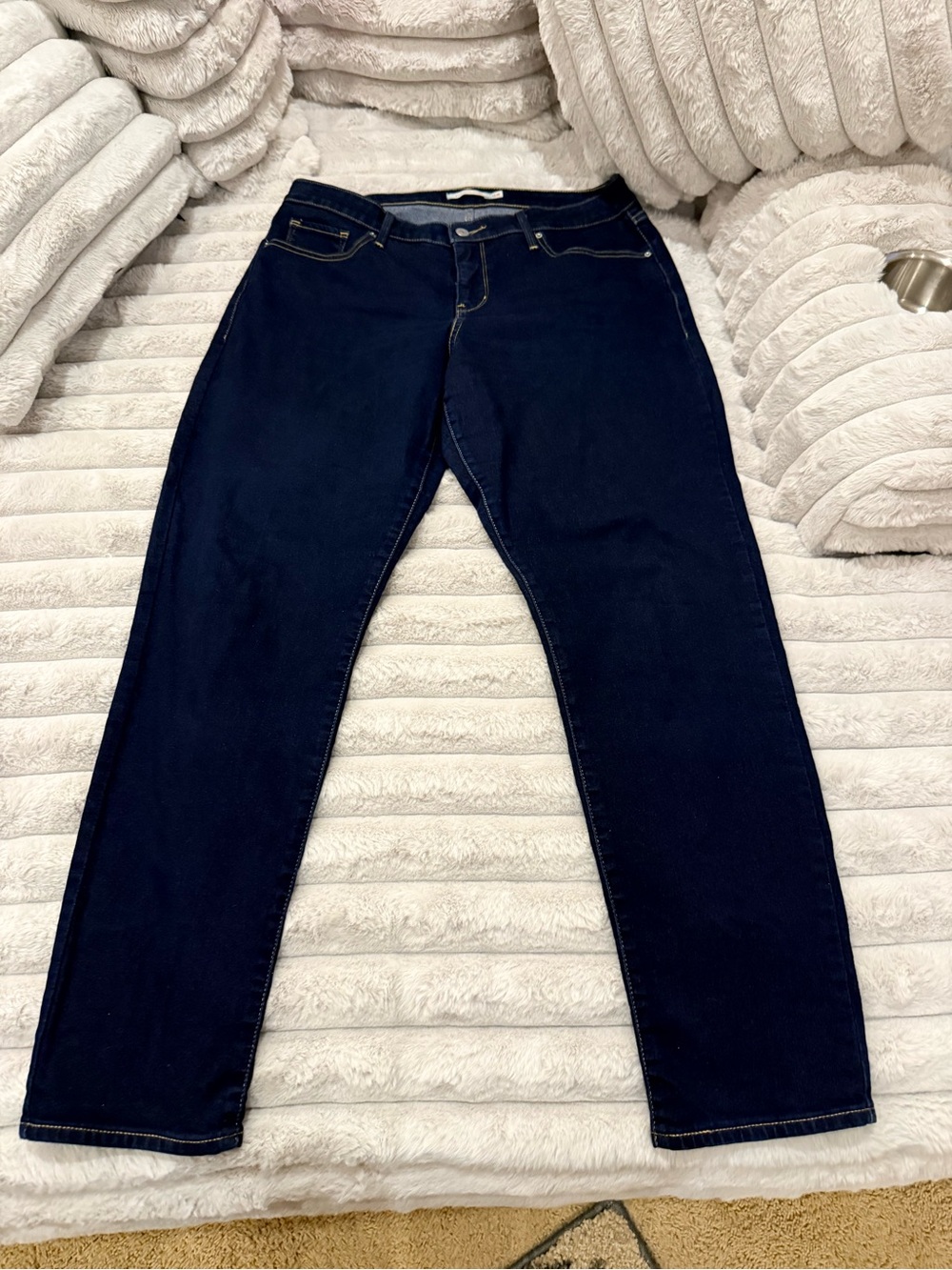 Levi's Women's Skinny Jeans in Dark Indigo